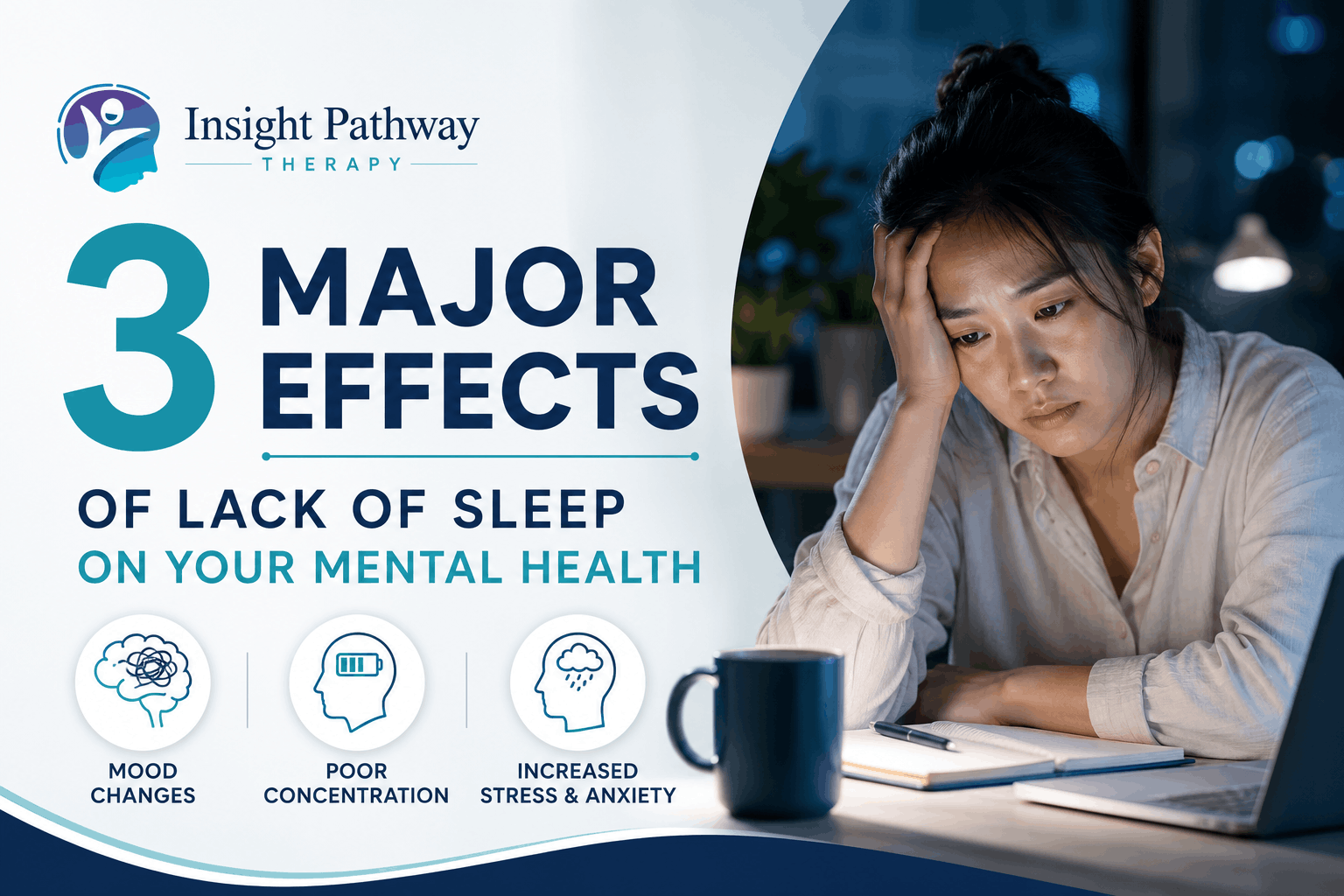 3 Major Effects of Lack of Sleep on Your Mental Health