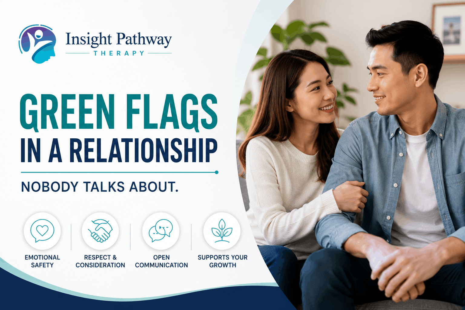 Green Flags in a Relationship Nobody Talks About