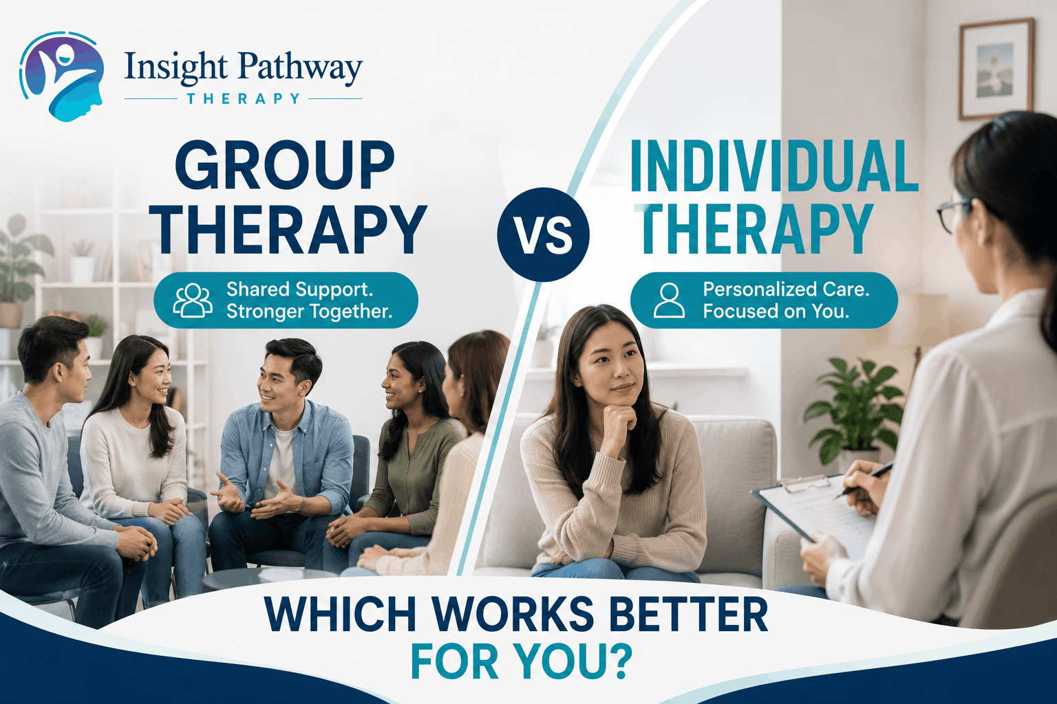 Group Therapy vs Individual Therapy: Which Works Better for You?