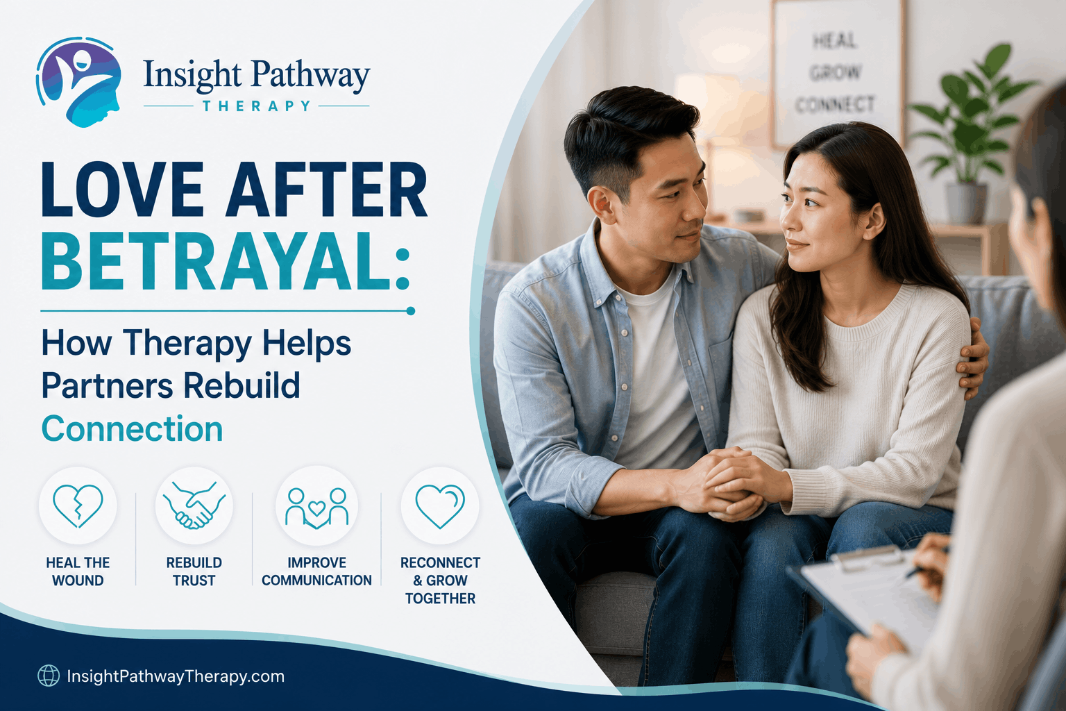 Love After Betrayal: How Therapy Helps Partners Rebuild Connection